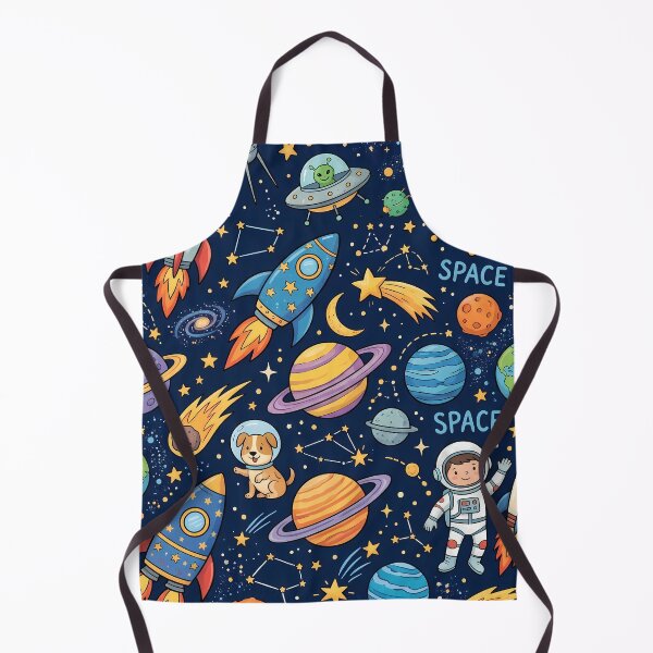 Item preview, OVNI Space Rocket Planets Aliens Art Doodles Fantasy designed and sold by ART ATTACK ZONE.