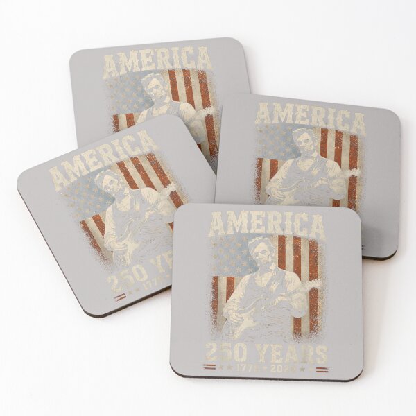 Item preview, Abraham Lincoln Playing Guitar 4th July 250th Anniversary_6 designed and sold by mjohnson9.