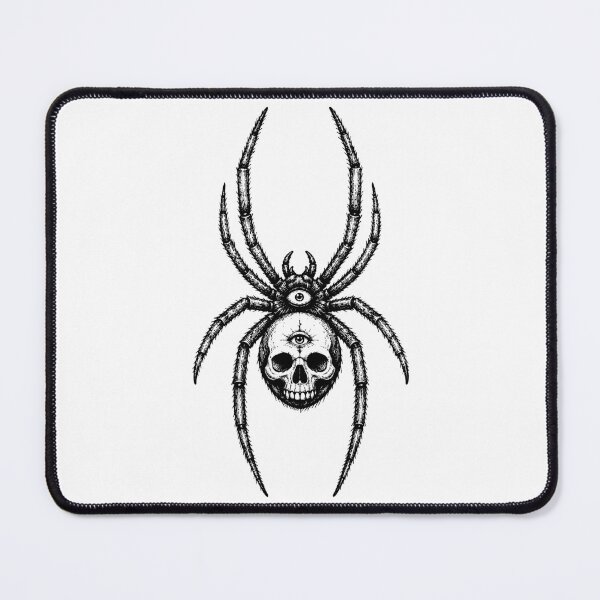 Item preview, Skull Spider Occult Third Eye Illustration designed and sold by Eh Plus Designs.