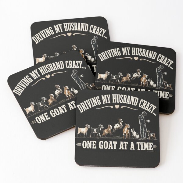Item preview, Funny Driving My Husband Crazy One Goat At A Time Vintage Farm designed and sold by haitrieuic96.