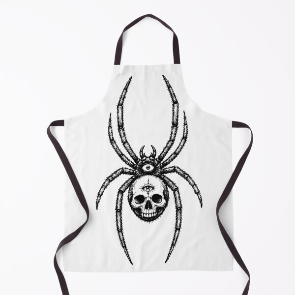 Item preview, Skull Spider Occult Third Eye Illustration designed and sold by Eh Plus Designs.