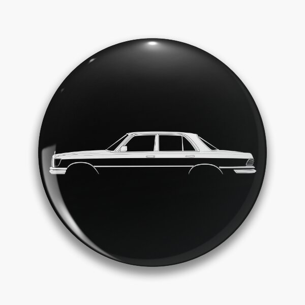 Item preview, 280 SE (W116) (White) designed and sold by Car Silhouettes.
