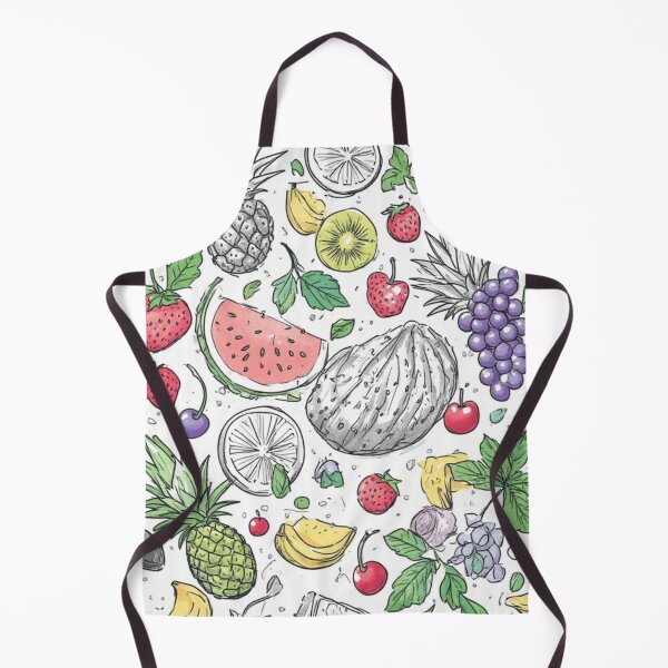 Item preview, Tropical Fruit Seamless Pattern Sliced Watermelon and Pineapple Art designed and sold by dcohea.