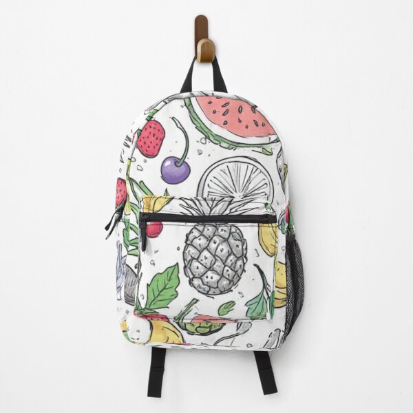 Item preview,  Tropical Fruit Seamless Pattern Sliced Watermelon and Pineapple Art designed and sold by dcohea.