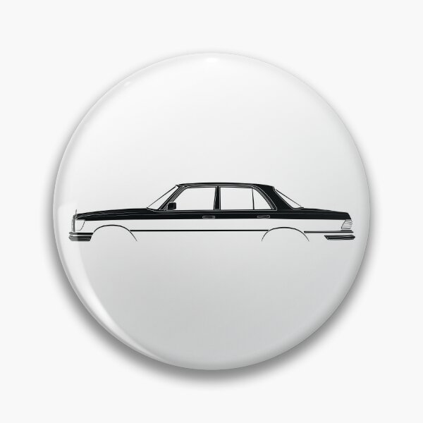 Item preview, 280 SE (W116) (Black) designed and sold by Car Silhouettes.