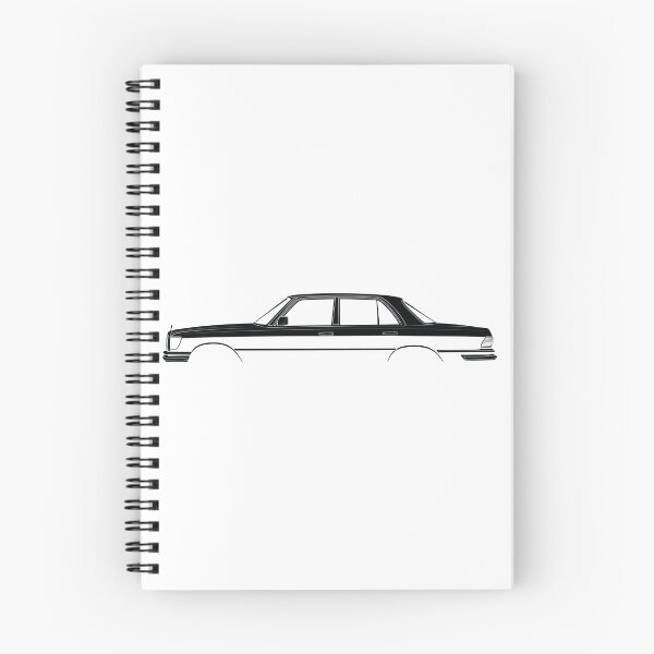 Item preview, 280 SE (W116) (Black) designed and sold by Car Silhouettes.