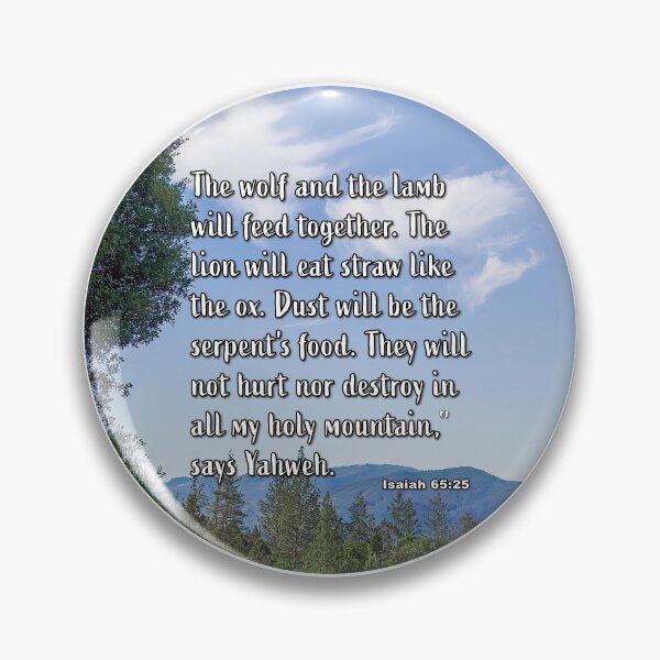 Item preview, Isaiah 65:25 Napa Valley Landscape photograph designed and sold by InsprtnlArtbyDP.