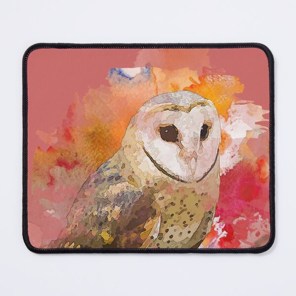 Item preview, Owl Silhuette Nightbird Watercolor Style Bird designed and sold by miuukiuu.
