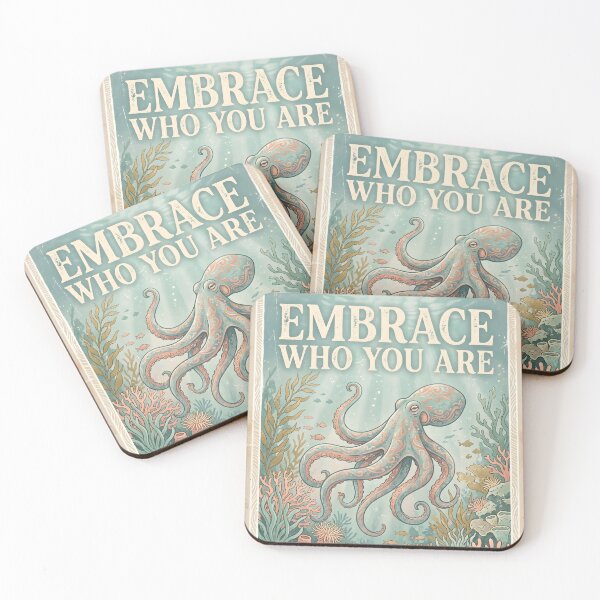 Item preview, Embrace Who You Are – Ocean Therapy Poster Design designed and sold by Sea Gem.