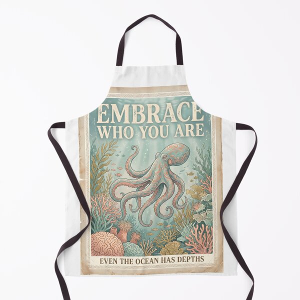 Item preview, Embrace Who You Are – Ocean Therapy Poster Design designed and sold by Sea Gem.