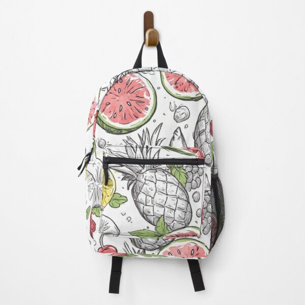Item preview, Tropical Fruit Seamless Pattern Sliced Watermelon and Pineapple Art designed and sold by dcohea.