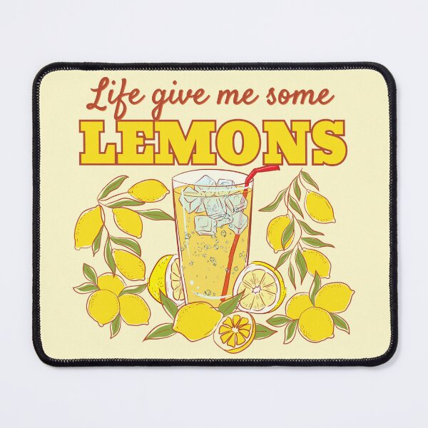 Item preview, Life Give Me Some Lemons Fresh Lemonade Art designed and sold by SilverSeaBKK.