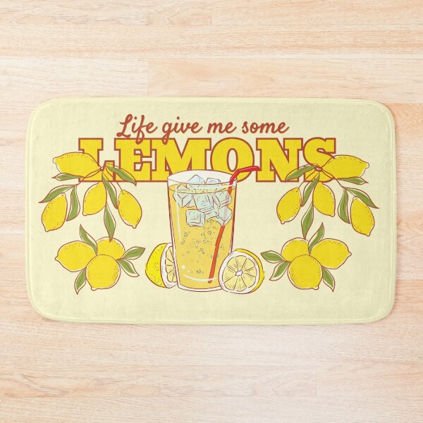 Item preview, Life Give Me Some Lemons Fresh Lemonade Art designed and sold by SilverSeaBKK.