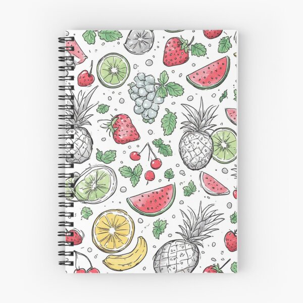 Item preview, Tropical Fruit Seamless Pattern Sliced Watermelon and Pineapple Art designed and sold by dcohea.