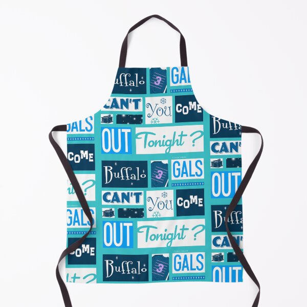 Item preview, Buffalo Gals Blue designed and sold by Normbot2000.