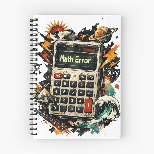 Item preview, Error Matemático Caos Cósmico Calculadora Retro designed and sold by JonelleTshirts.