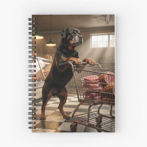 Item preview, Rottweiler Sacks the Meat Counter designed and sold by Tridentulus.