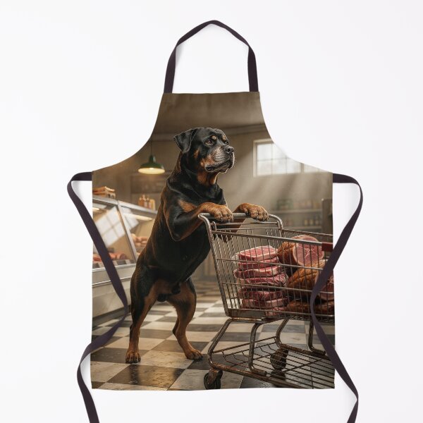 Item preview, Rottweiler Sacks the Meat Counter designed and sold by Tridentulus.