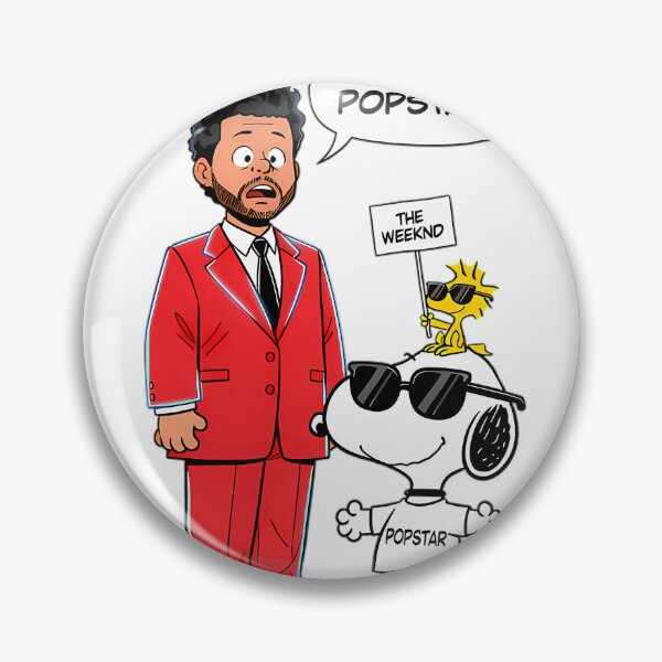 Item preview, The Weeknd X Snoopy Im Popstar designed and sold by AllandEveryone.