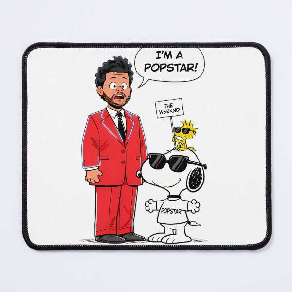Item preview, The Weeknd X Snoopy Im Popstar designed and sold by AllandEveryone.