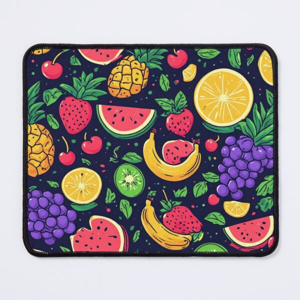 Item preview, Tropical Fruit Seamless Pattern Sliced Watermelon and Pineapple Art designed and sold by dcohea.