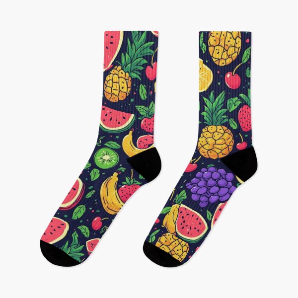 Item preview, Tropical Fruit Seamless Pattern Sliced Watermelon and Pineapple Art designed and sold by dcohea.