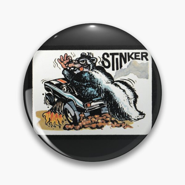 Item preview,  STINKER, NOT A PRETTY IN PINKER, SMELLS THE RUBBER BURNIN', AS WELL AS HIMSELF designed and sold by V3GFX.