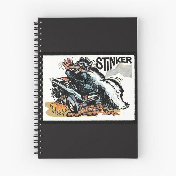 Item preview,  STINKER, NOT A PRETTY IN PINKER, SMELLS THE RUBBER BURNIN', AS WELL AS HIMSELF designed and sold by V3GFX.