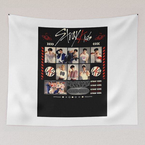Item preview, Stray Kids Concert Tour Kpop Boy Group designed and sold by AllandEveryone.