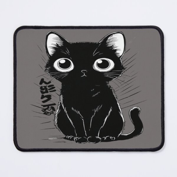 Item preview, Cute Black Cat designed and sold by BlackSheeper.