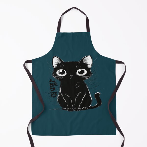 Item preview, Cute Black Cat designed and sold by BlackSheeper.