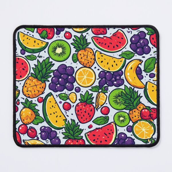 Item preview, Tropical Fruit Seamless Pattern Sliced Watermelon and Pineapple Art designed and sold by dcohea.