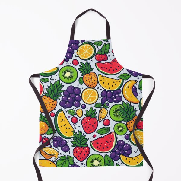 Item preview, Tropical Fruit Seamless Pattern Sliced Watermelon and Pineapple Art designed and sold by dcohea.