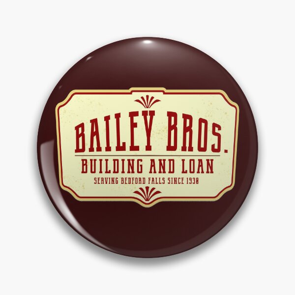 Item preview, Bailey Bros. Building and Loan Burgundy designed and sold by Normbot2000.