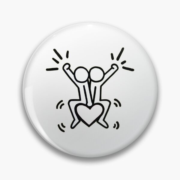 Item preview, keith romance haring logo designed and sold by BrooklynLeannon.