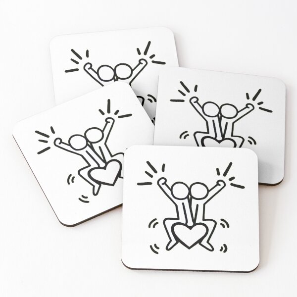 Item preview, keith romance haring logo designed and sold by BrooklynLeannon.