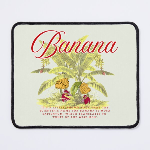 Item preview, Vintage Botanical Banana Tree Fruit Of The Wise Men Art designed and sold by SilverSeaBKK.