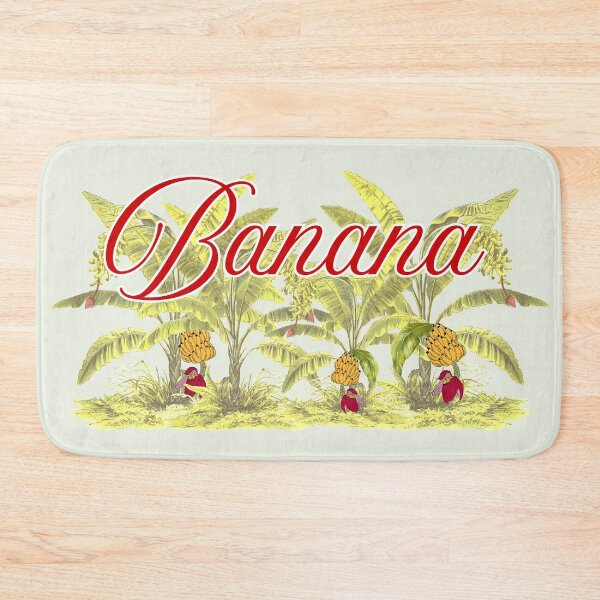 Item preview, Vintage Botanical Banana Tree Fruit Of The Wise Men Art designed and sold by SilverSeaBKK.