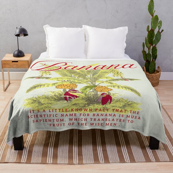 Item preview, Vintage Botanical Banana Tree Fruit Of The Wise Men Art designed and sold by SilverSeaBKK.