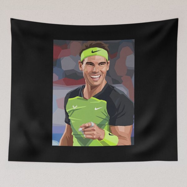 Item preview, Rafael Nadal Vector Art designed and sold by Boruto1231.