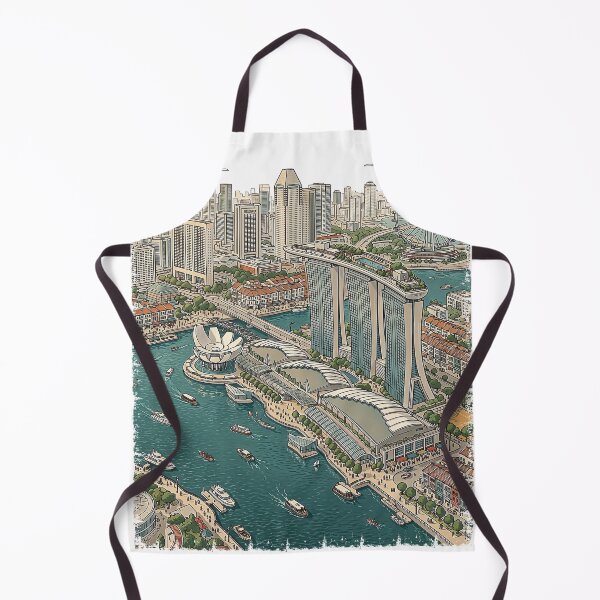 Item preview, Golden Views of Marina Bay Singapore designed and sold by HexOne.