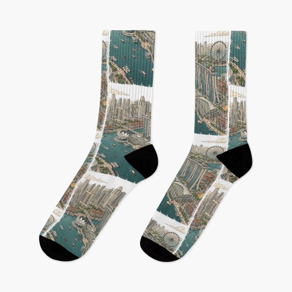 Item preview, Golden Views of Marina Bay Singapore designed and sold by HexOne.
