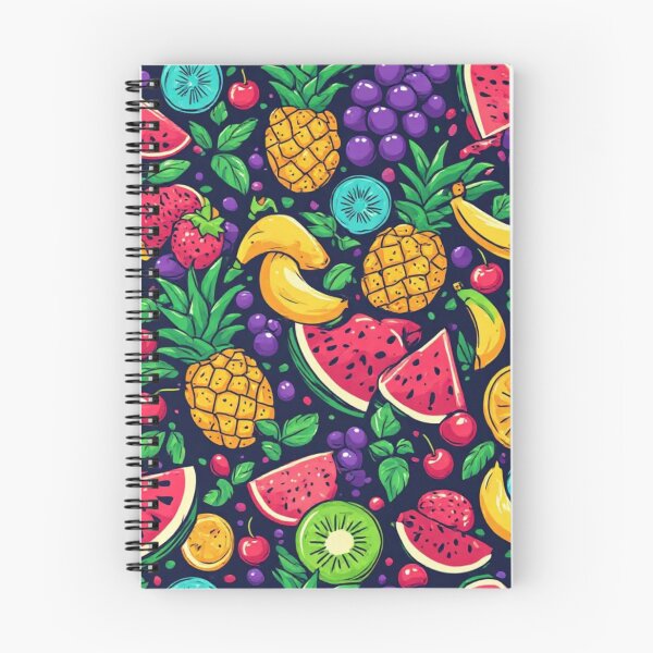Item preview, Tropical Fruit Seamless Pattern Sliced Watermelon and Pineapple Art designed and sold by dcohea.