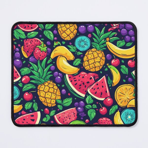Item preview, Tropical Fruit Seamless Pattern Sliced Watermelon and Pineapple Art designed and sold by dcohea.