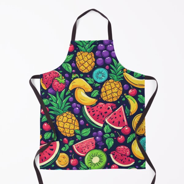 Item preview, Tropical Fruit Seamless Pattern Sliced Watermelon and Pineapple Art designed and sold by dcohea.