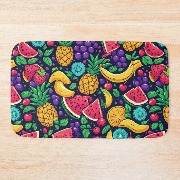 Item preview, Tropical Fruit Seamless Pattern Sliced Watermelon and Pineapple Art designed and sold by dcohea.