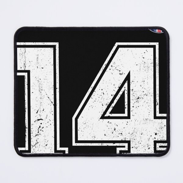 Item preview, Soccer player Jersey number 14 Uk Flag designed and sold by LiviuGligoros.