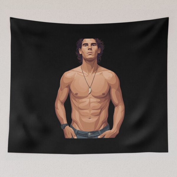 Item preview, Rafael Nadal Vector Art designed and sold by Boruto1231.