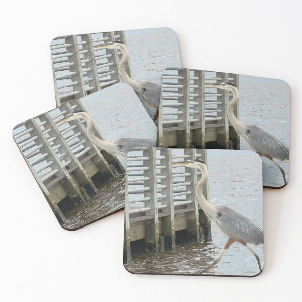 Item preview,     Coastal Blue Heron Wildlife Portrait. designed and sold by Pearls1.