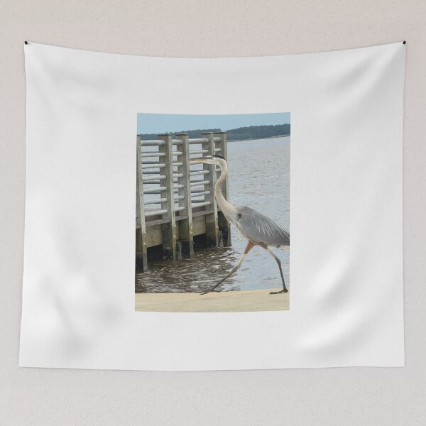 Item preview,     Coastal Blue Heron Wildlife Portrait. designed and sold by Pearls1.